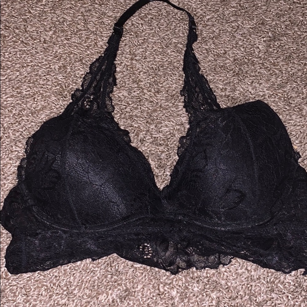 XOXO Halter black bra never worn
